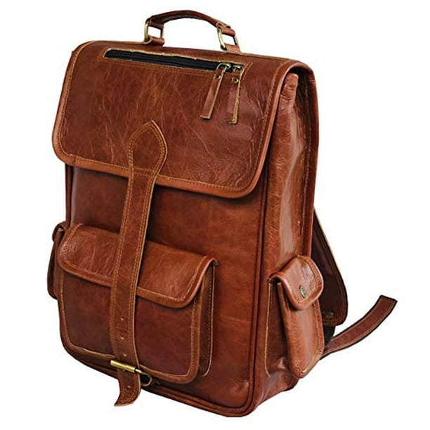 Men Women VintageLeather Backpack Messenger Bag Satchel Laptop Travel Rucksack Men Women VintageLeather Backpack Messenger Bag Satchel Laptop Travel Rucksack
